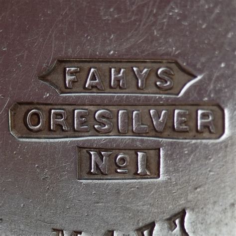 fahys watch case markings